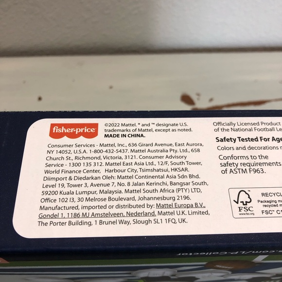 Seattle Seahawks Little People Collector Set - Picture 8 of 8